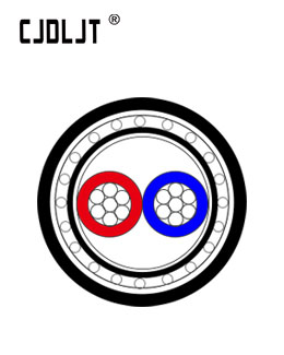 3 Core Round Aluminum Concentric Cable